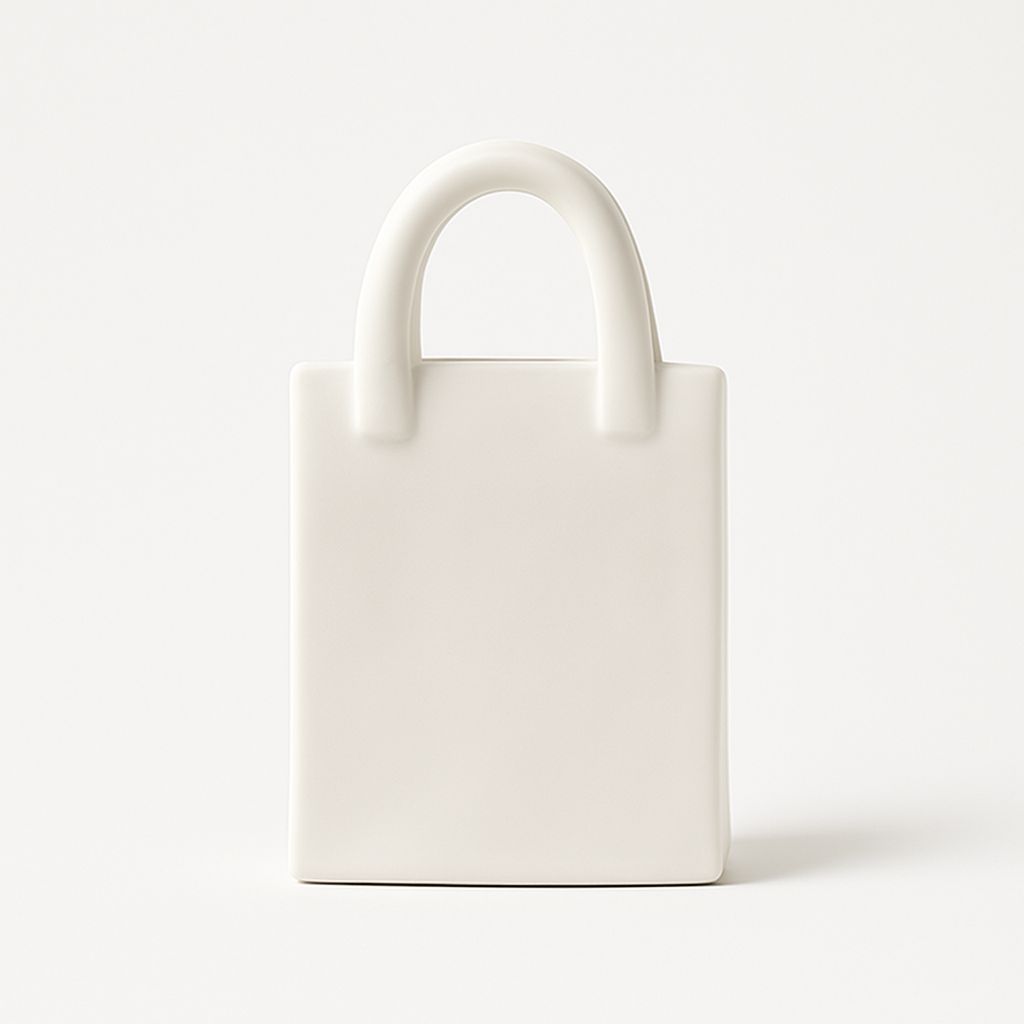 Ceramic Handbag Vase